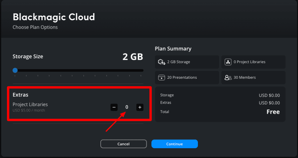 how to cancel davinci resolve subscription, reduce extras blackmagic cloud